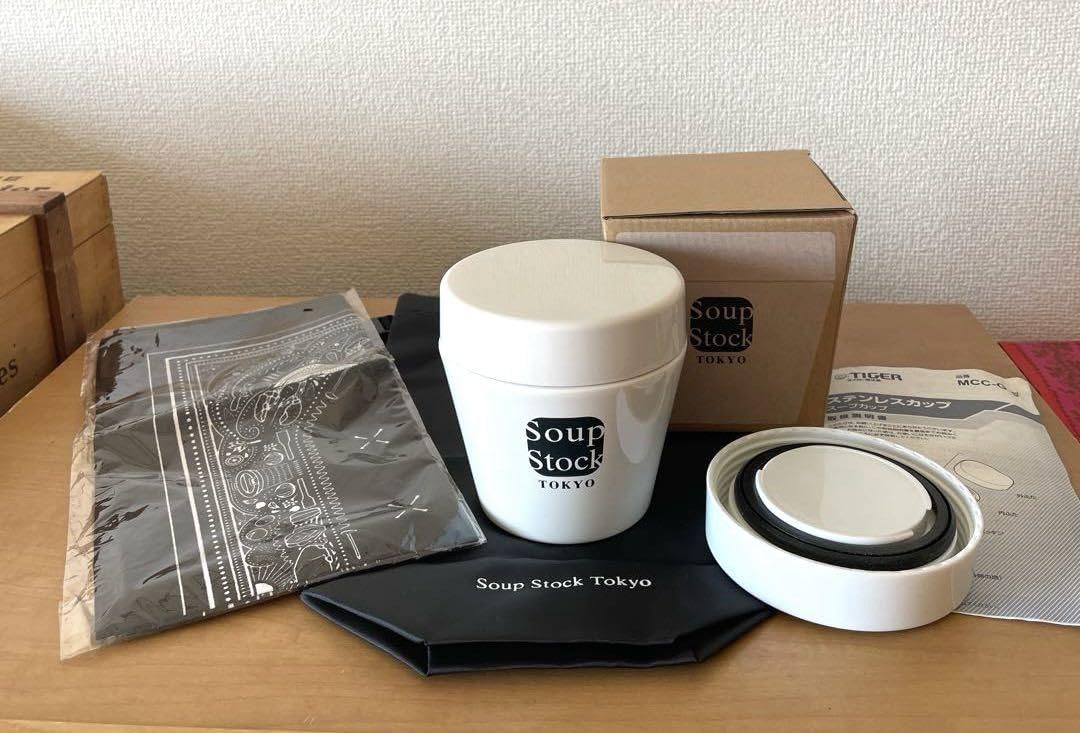 未使用　スープストックトーキョー　ステンレス　スープジャー　スープカップ　セット Amazon.co.jp: スープストックトーキョー ステンレス スープ